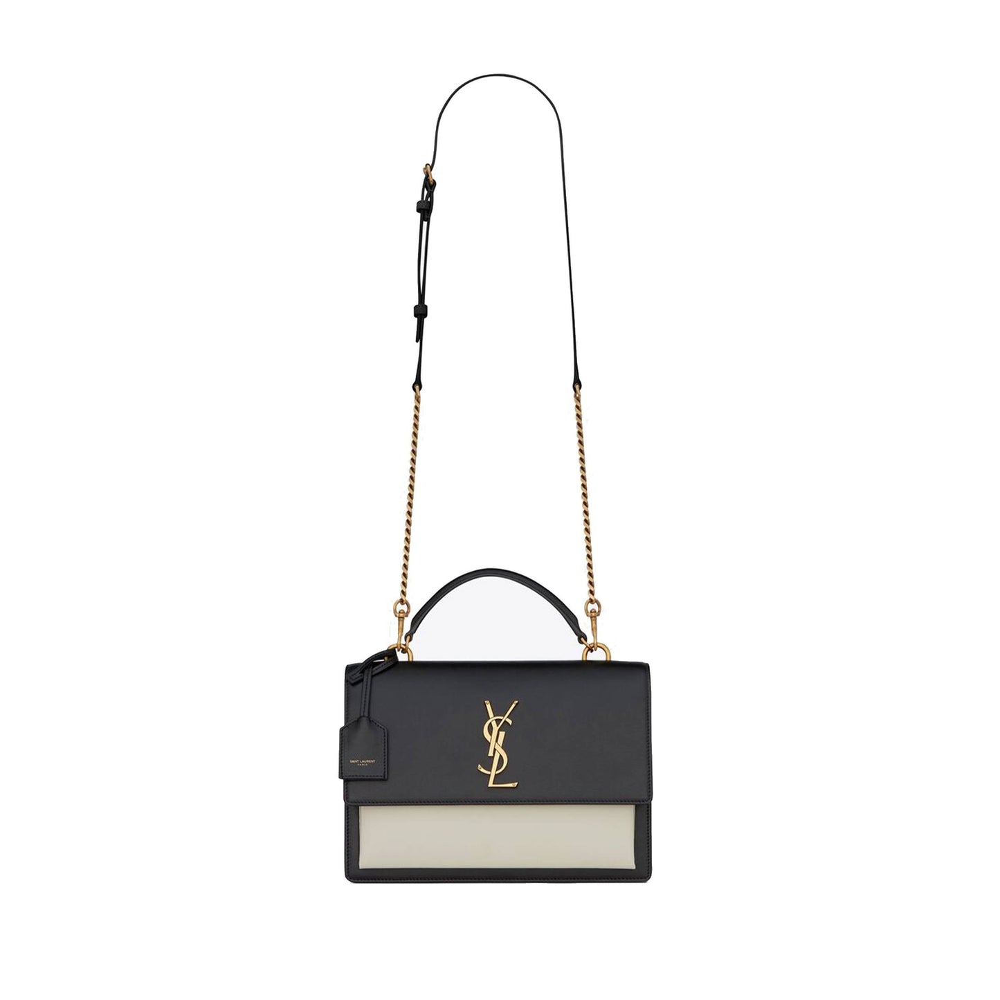 Y*L sunset medium top handle in smooth leather 634723d42671031 (25*18*5cm)