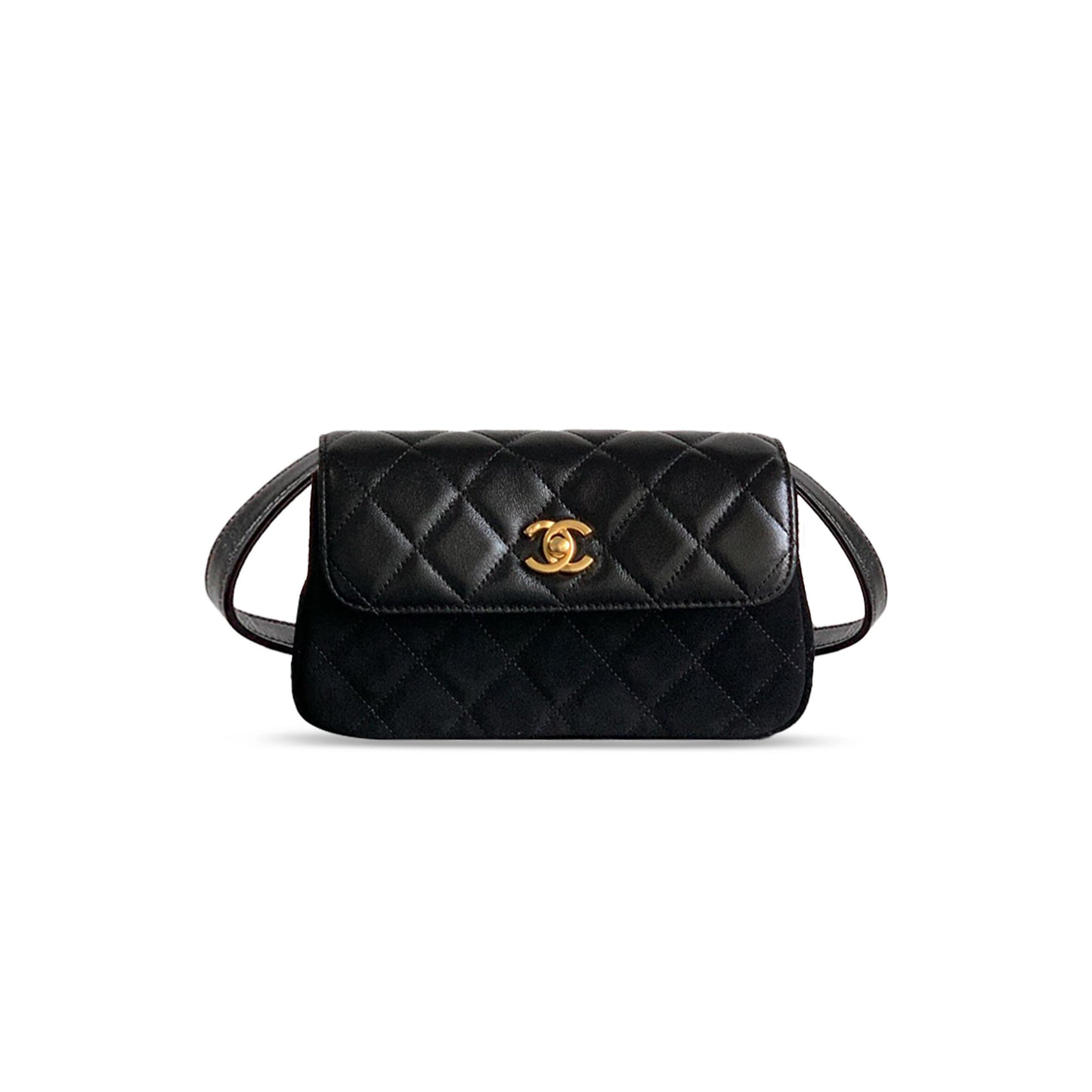 Ch*el lambskin flap crossbody bag ap4677 (19.5*11.5*5cm)