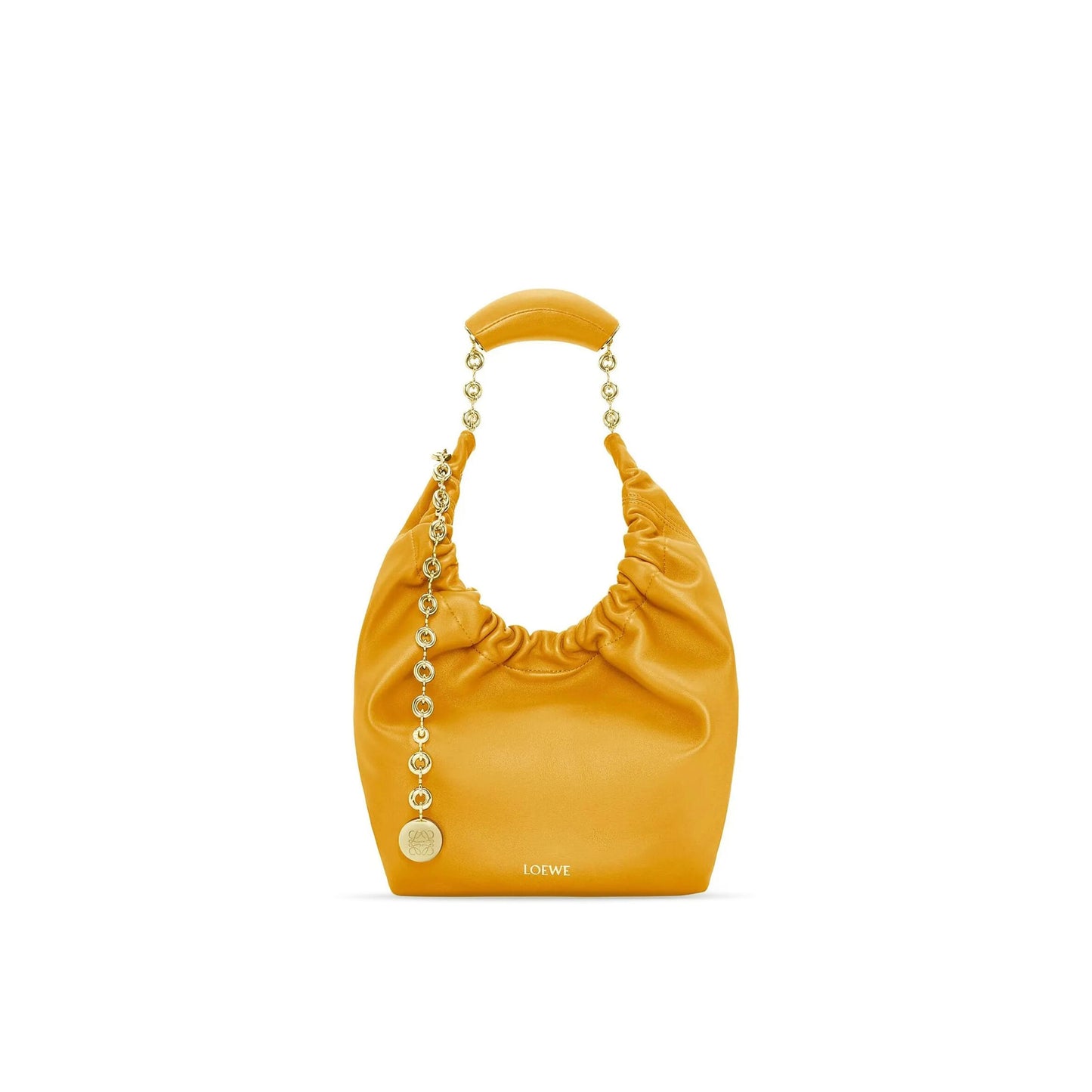 L0ew* small soft nappa sheep leather squeeze bag a914nchx01-8478 (29*24*10.5cm)