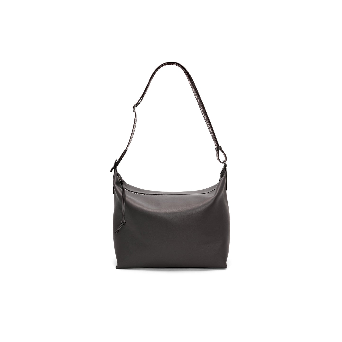 l*ew* cubi crossbody bag in S*pple smooth calfskin and jacquard (44*30*18cm)