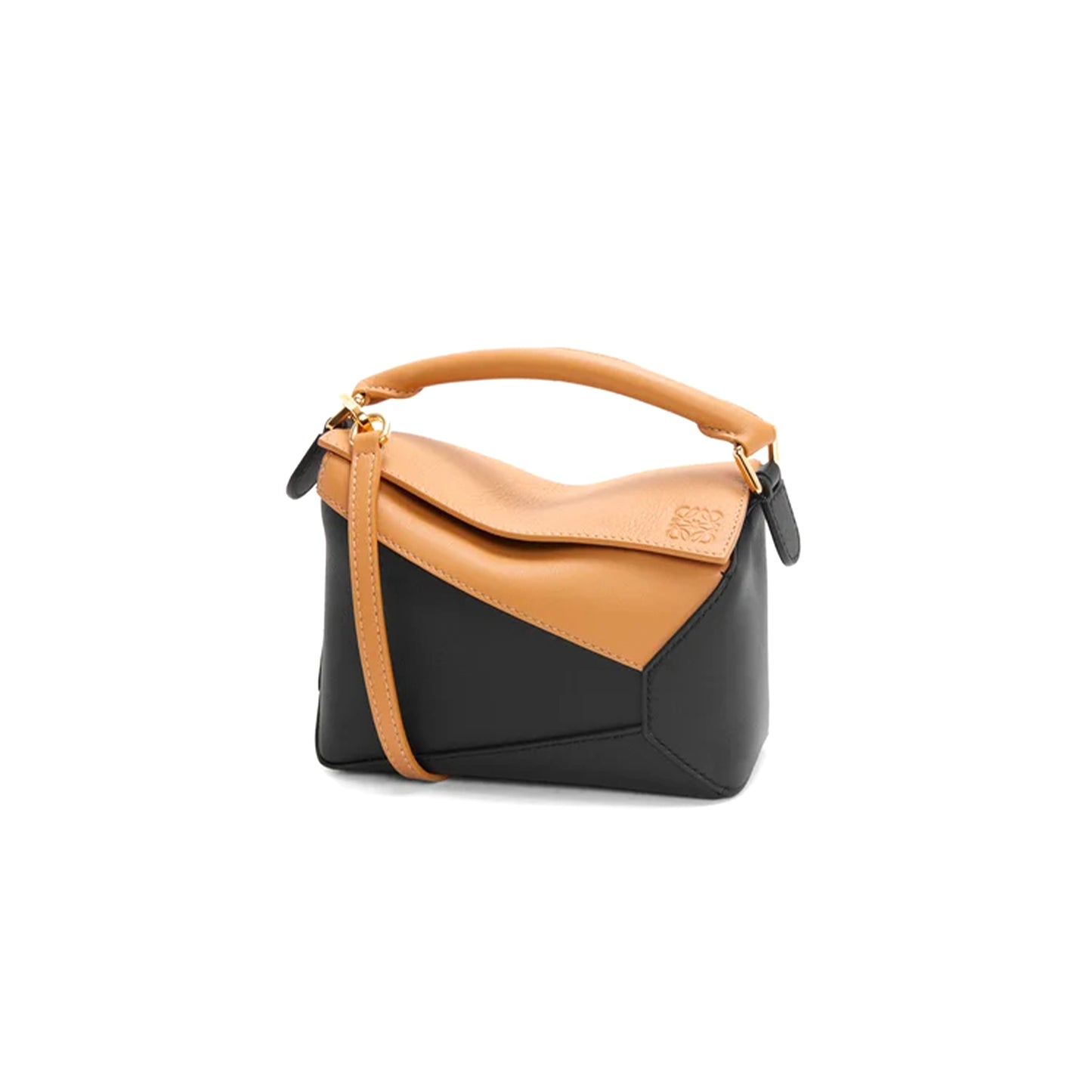 L0ew* mini puzzle edge bag in classic calfskin a510p88x30-621 (18*12.5*8cm)