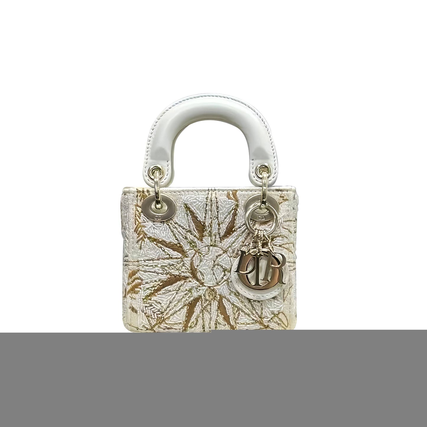 d*or mirco lady d*or S*per mini gold bag s0856 (12*10.2*5cm)