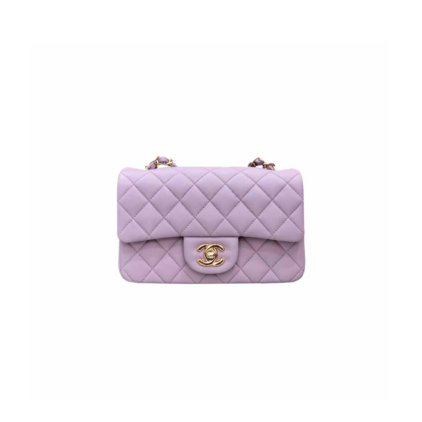 Ch*el mini classic flap bag as1116 (20*13*6cm)