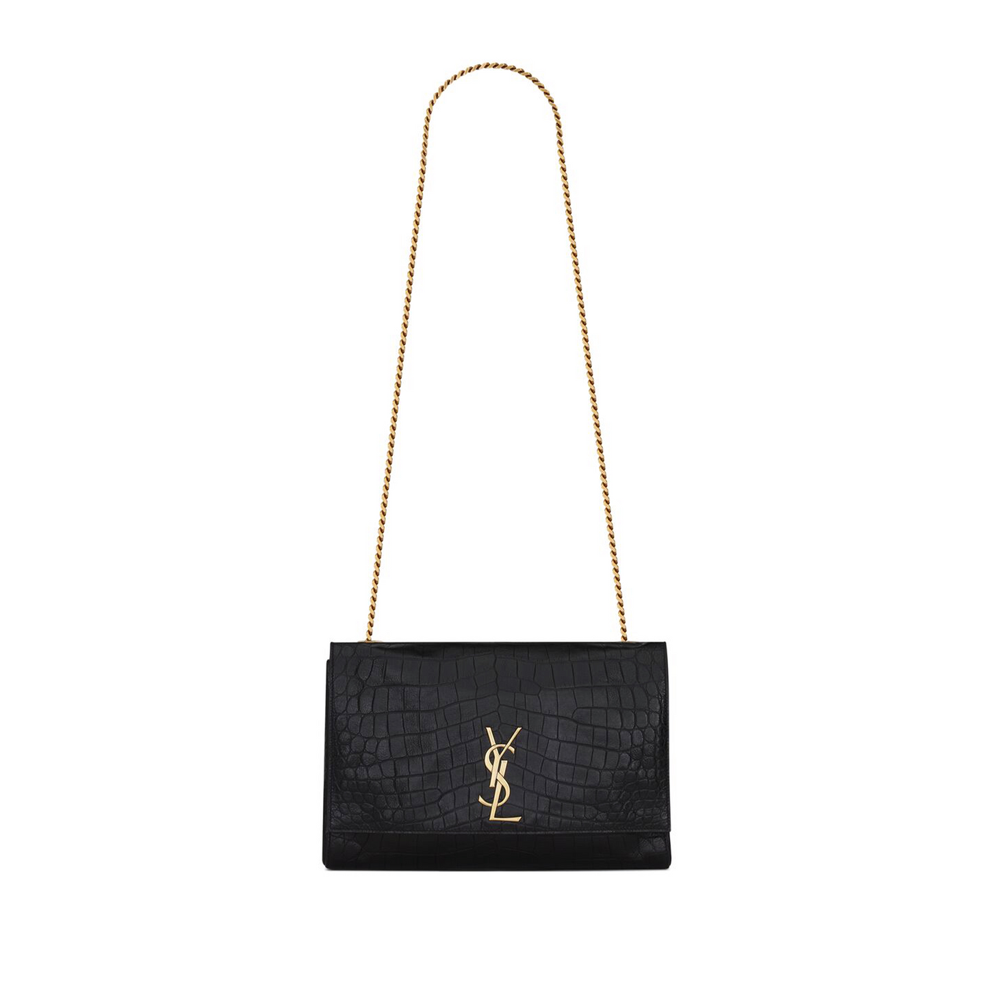 Y*L reversible kate medium in crocodile-embossed leather 55380424o1w1062 (28.5*20*6cm)