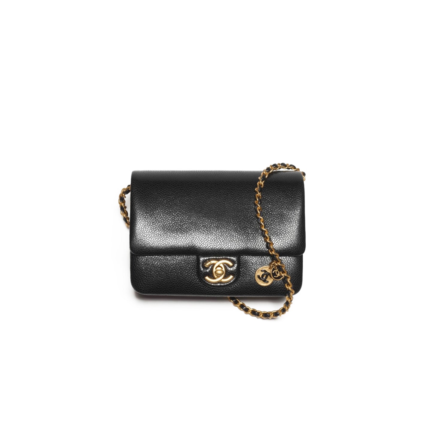 Ch*el master mini flap bag as5218 (17.5*13*6cm)