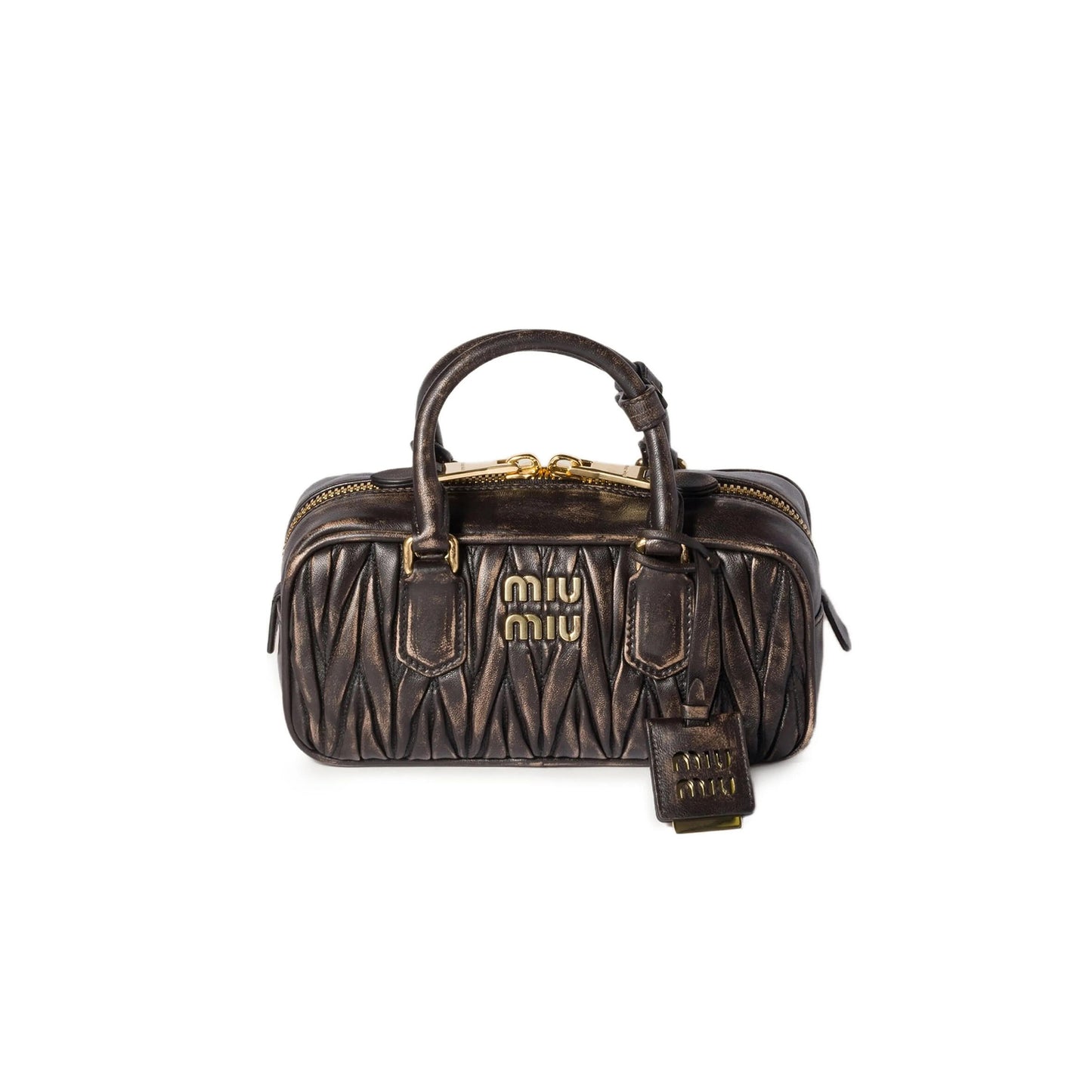 M1v M1v arcadie matelassÉ leather tote bag (22*10.5*7.5cm)