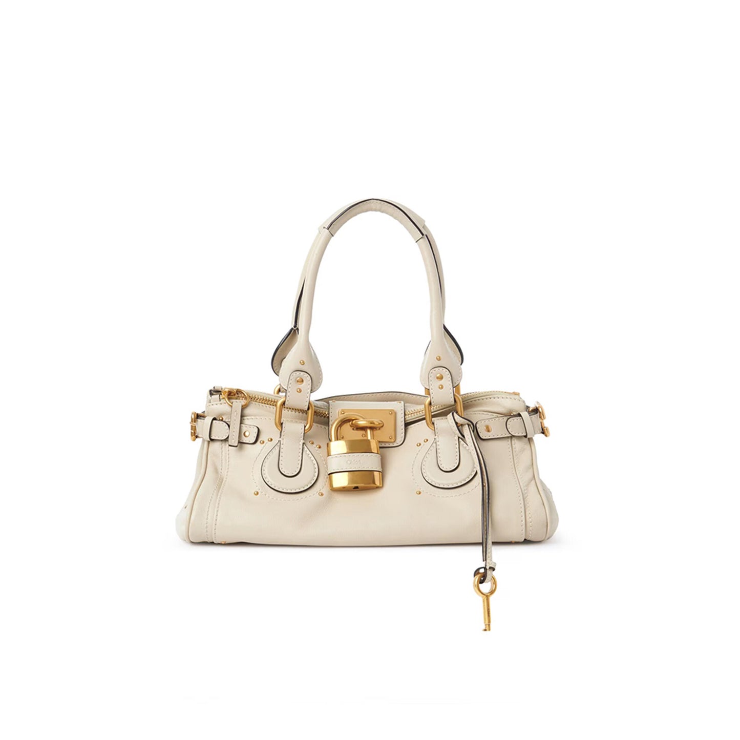 Ch10Γ paddington bag in grained leather ch25ws802p7520s (36*18*18cm)