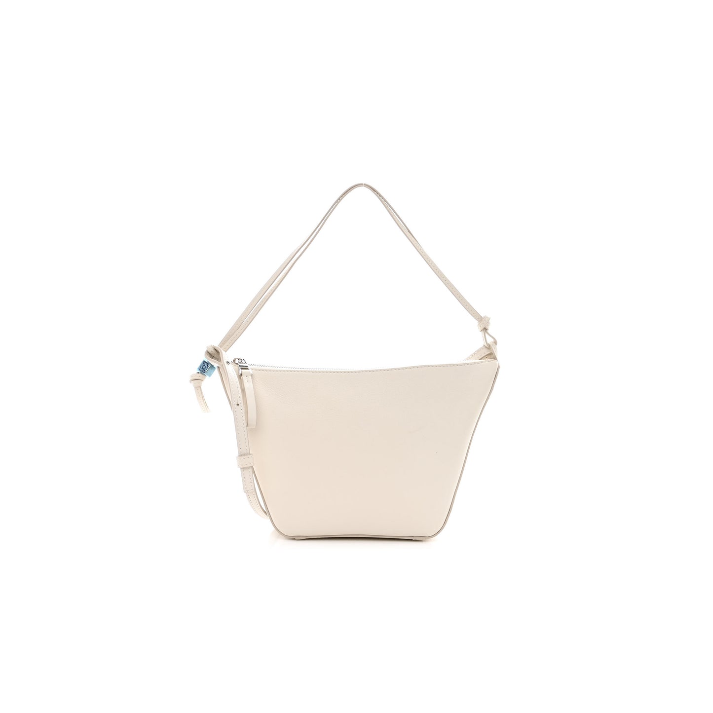 l*ew* calfskin mini hammock hobo soft white (17*15*10cm)