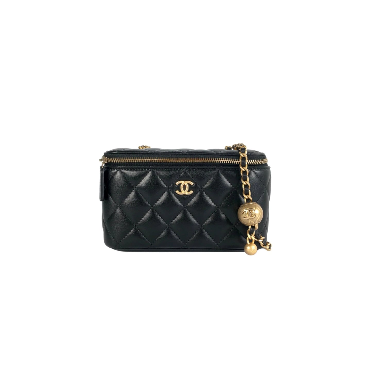 Ch*el pearl crush vanity on chain ap2303 (17*9.5*8cm)