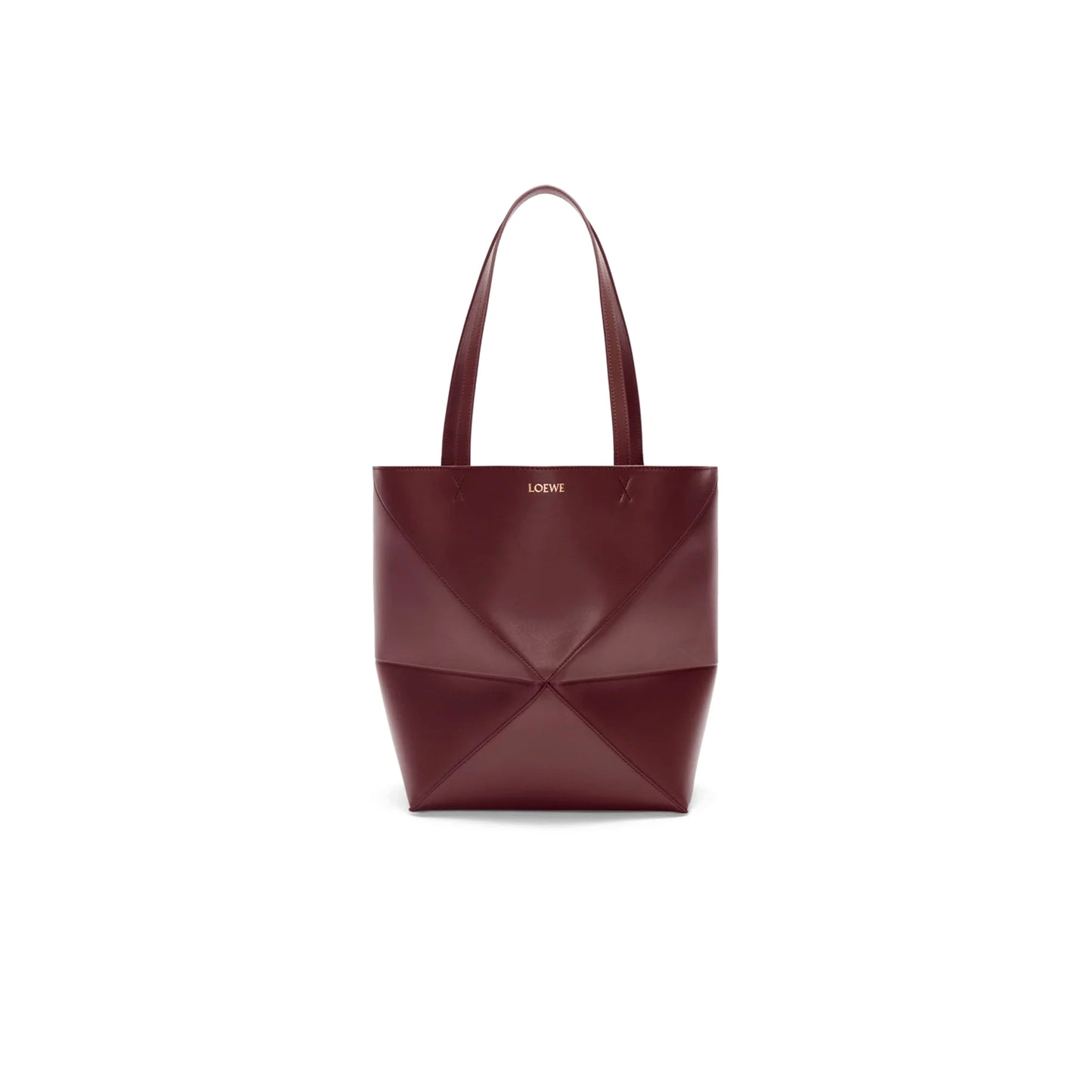 L0ew* medium puzzle fold tote in shiny calfskin a657g50x01 05 (31.5*25.5*14.5cm)