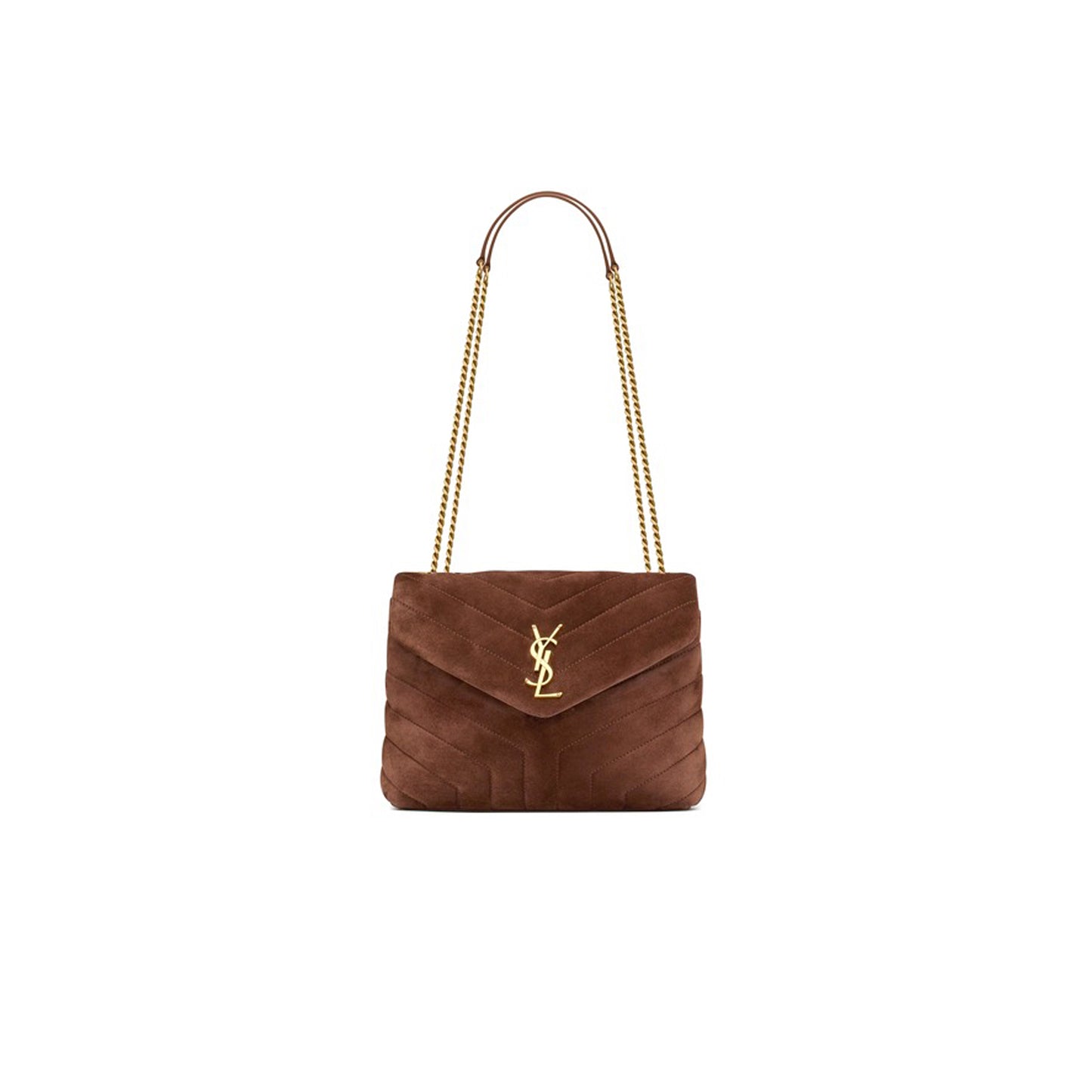Y*L loulou small chain bag in suede 494699320025 (23*17*9cm)