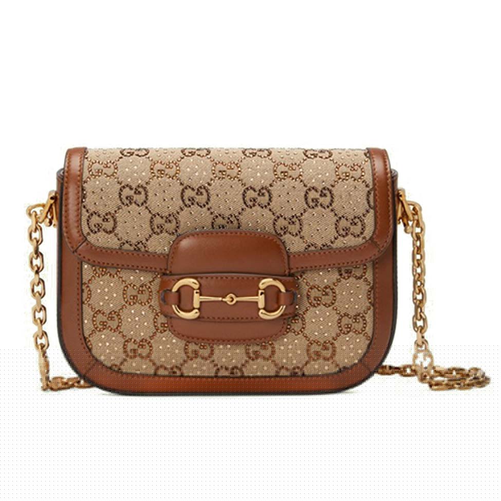 G*u*i horsebit 1955 gg mini bag 675801 (20.5*14*5cm)