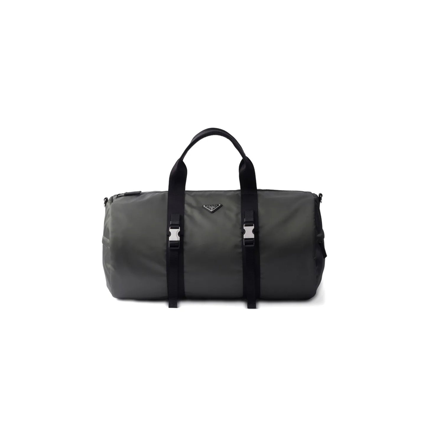Pra*a re-nylon and saffiano leather duffle bag 2vc015 (50*27*27cm)