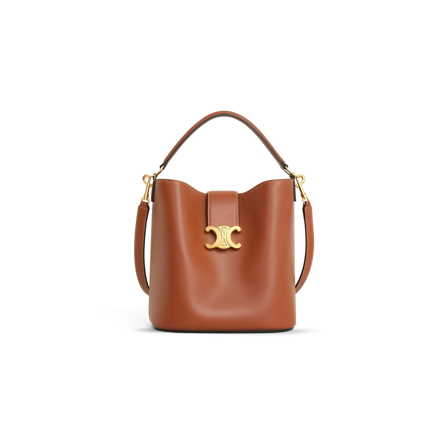 Ce**e medium bucket l0*ise in smooth calfskin 116613fx9.04lu (28*24*16cm)