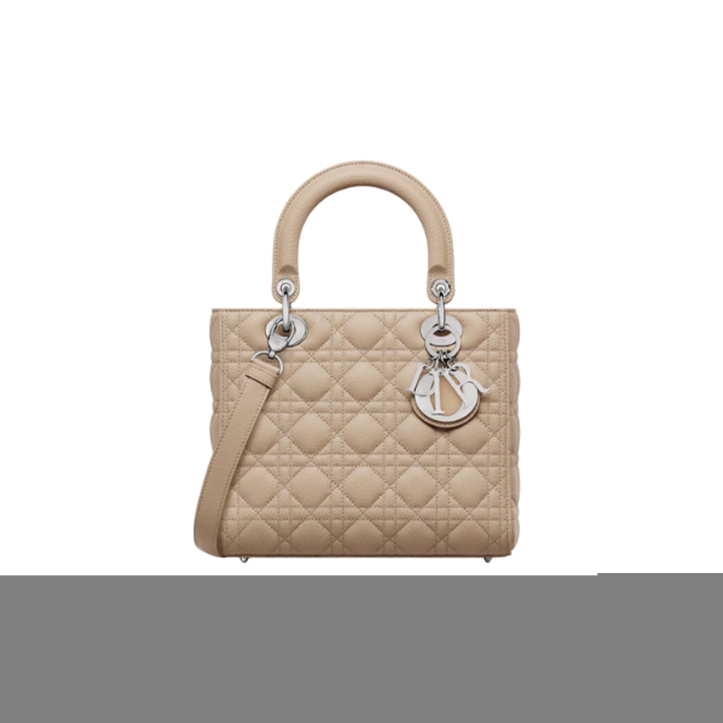 D*or medium lady D*or bag m0560pwrt-m116 (24*20*12.7cm)