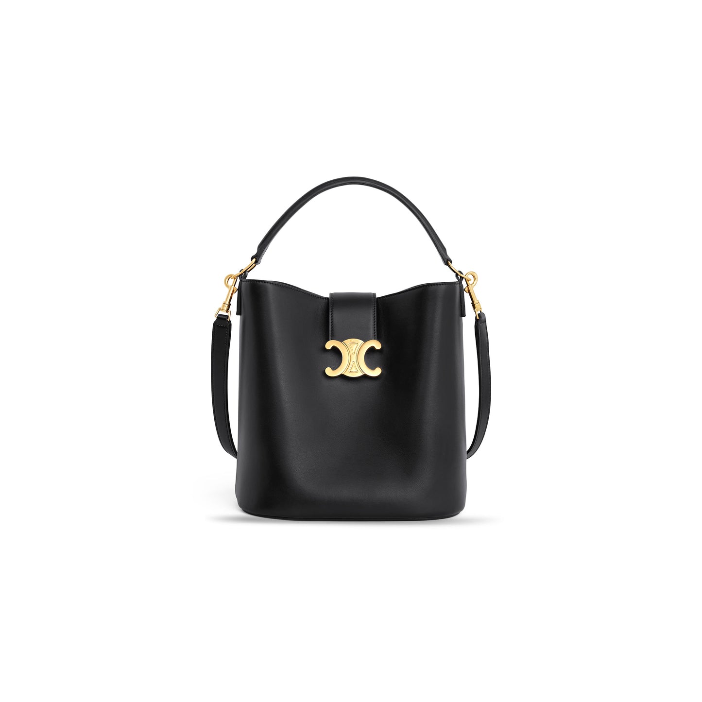 Ce**e medium bucket l0*ise in smooth calfskin 116613fx9.38no (28*24*16cm)