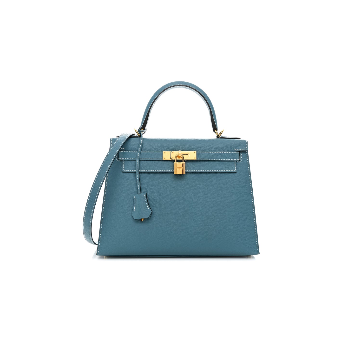 H**mes master epsom kelly sellier 28 new blue jean (28*22*10cm)