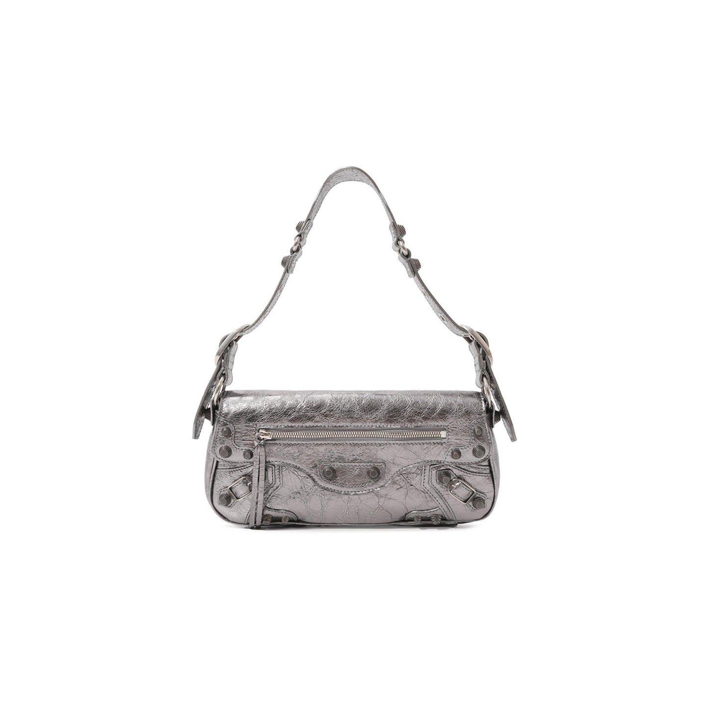 Ba1en*iaga women''s le cagole in small silver 7716400gt3y8103 (29.9*13.9*4.5cm)