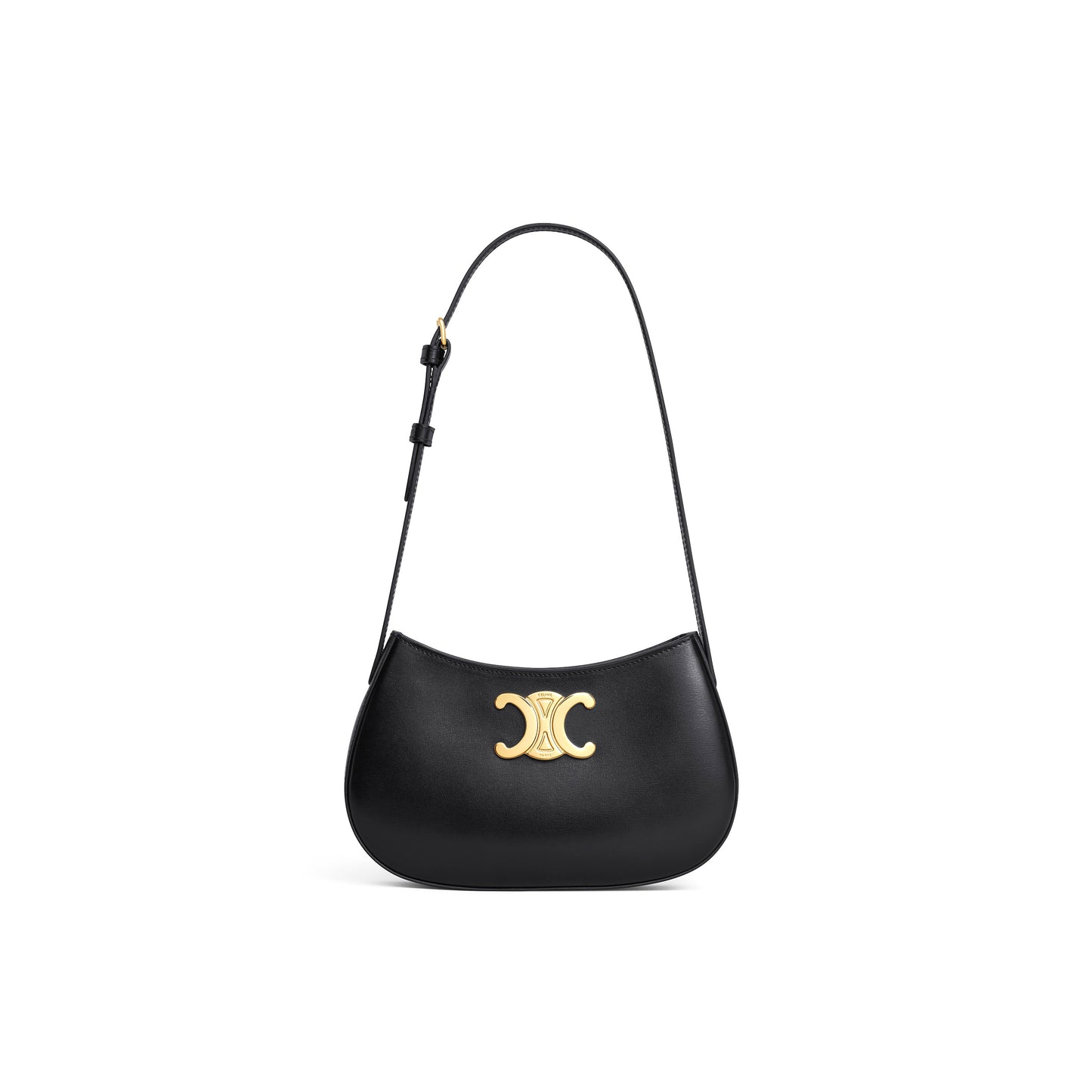 Ce**e medium tilly bag in shiny calfskin 115703bf4.38no (22*13.5*4cm)