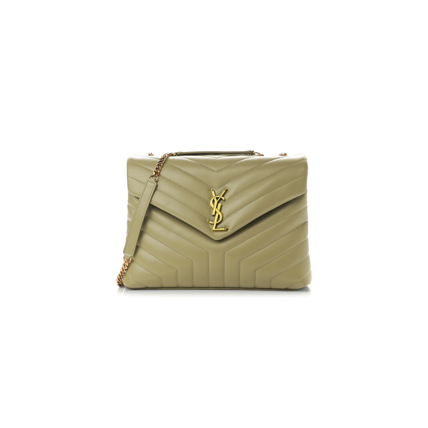 Y*L loulou medium chain bag in quilted leather 487216744152 (32*22*11cm)