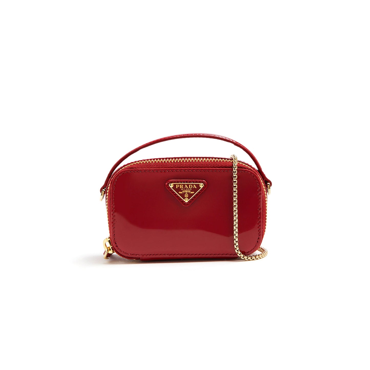 Pra*a saffiano mini-pouch 1nr025 (11*6.5*2.5cm)