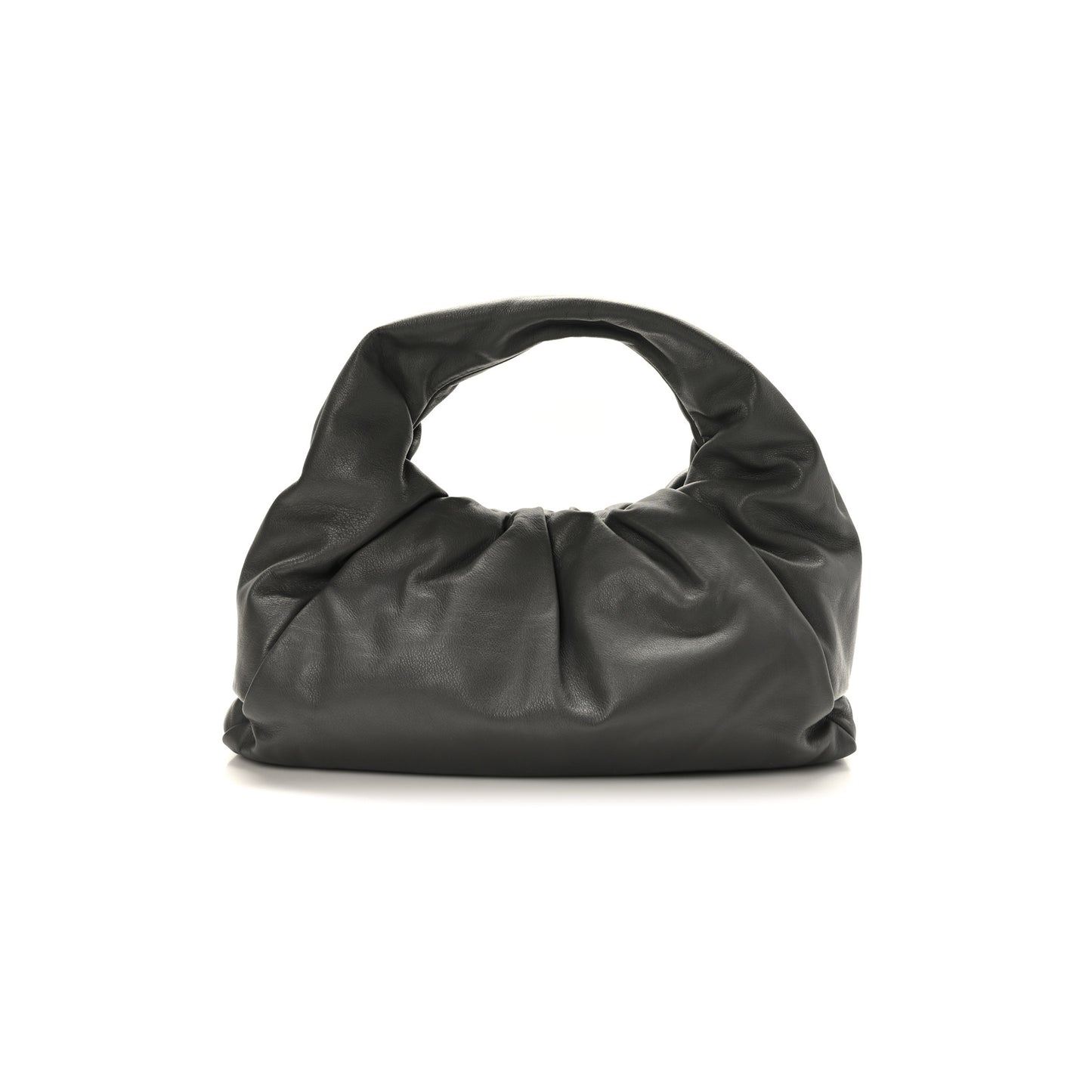 bo*te*ga Ve*ne*ta smooth butter calfskin small the shoulder pouch grey (39*22*15cm)