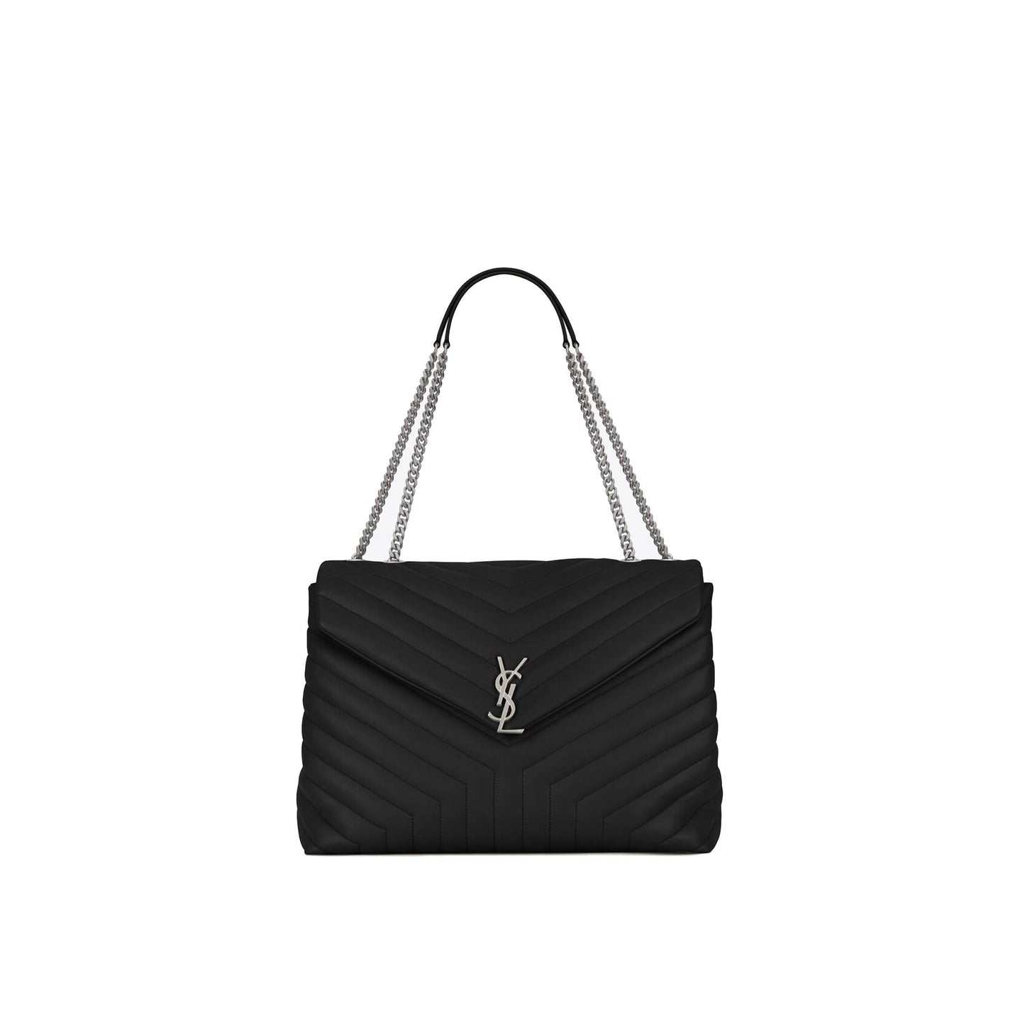 Y*L loulou large chain bag in quilted leather 574947dv7261000 (38*27*14cm)