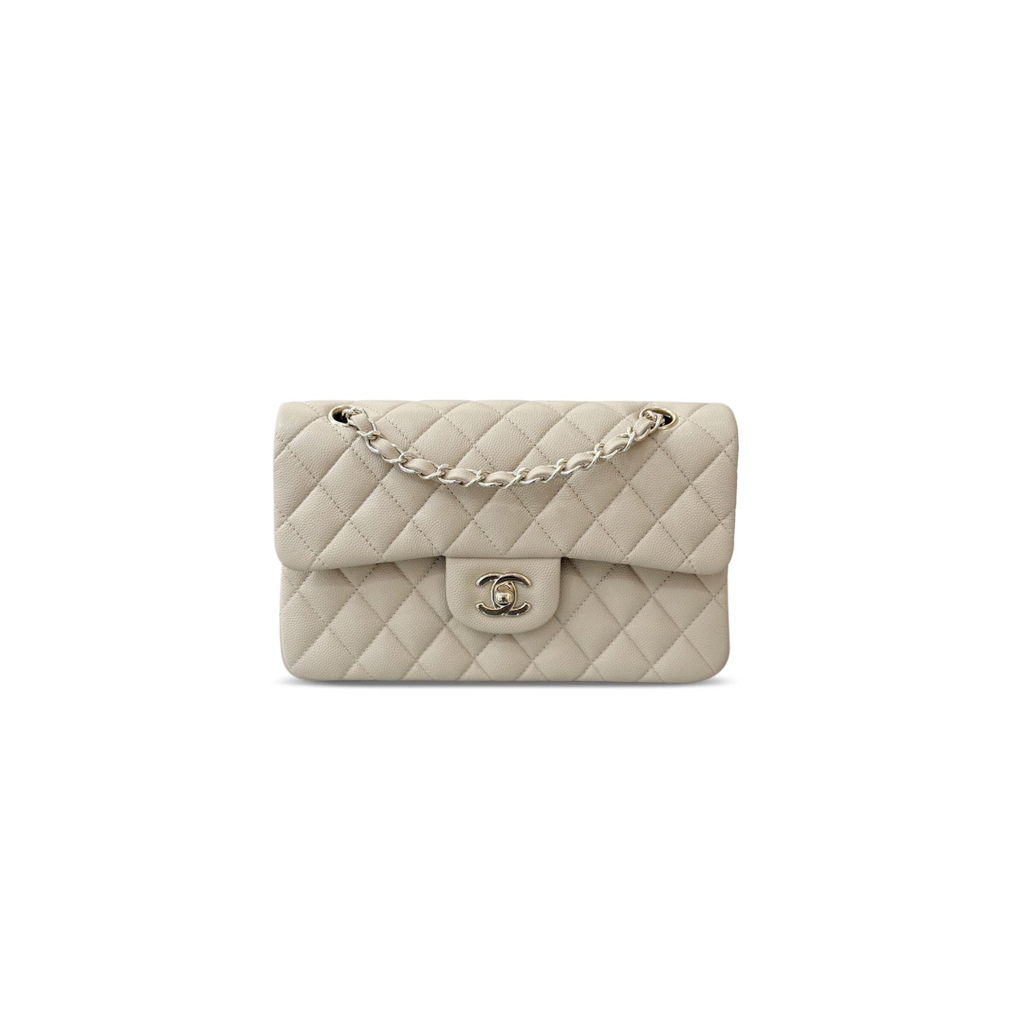 Ch**el master caviar small classic flap (23*13*6cm)