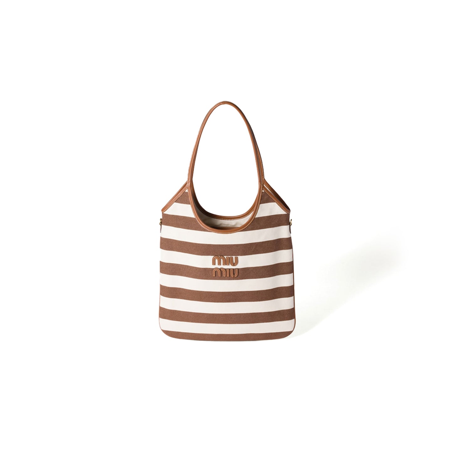 M1v M1v ivy canvas and leather bag 5bg231 (40*35cm)