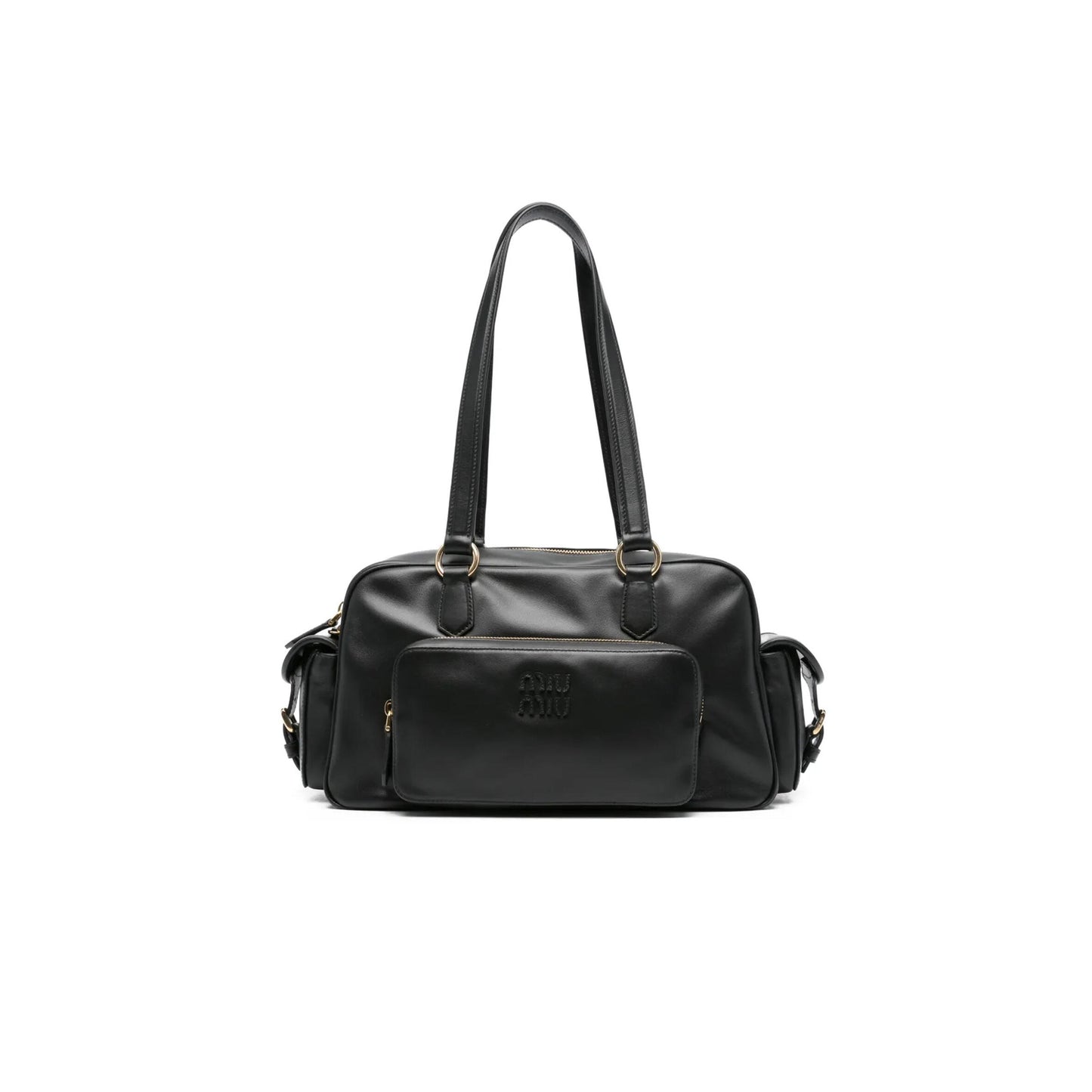 M1v M1v leather top-handle tote bag 5bb179 (32*19*14cm)