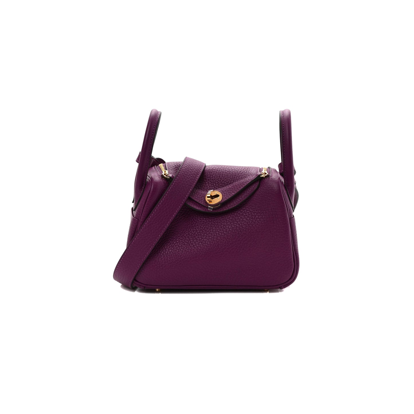 H**mes MASTER TAURILLON CLEMENCE MINI LINDY 19ANEMONE H079086CCN5 (19*12.5*9cm)
