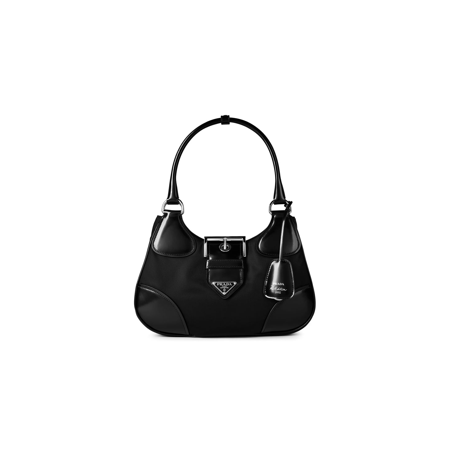 Pra*a re-nylon moon shoulder bag 1ba381 (22.5*16*7.5cm)