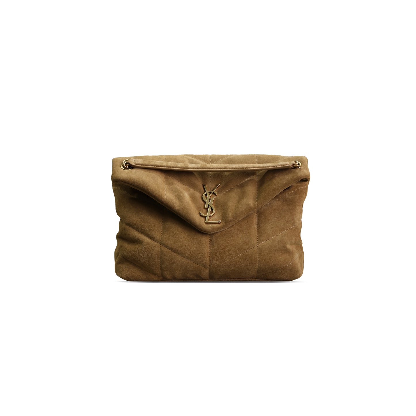 Y*L puffer medium in suede 577456036030 (35*23*13.5cm)