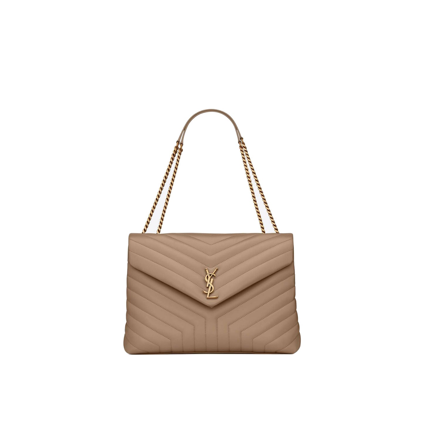 Y*L loulou large chain bag in quilted leather 574947dv7272826 (38*27*14cm)