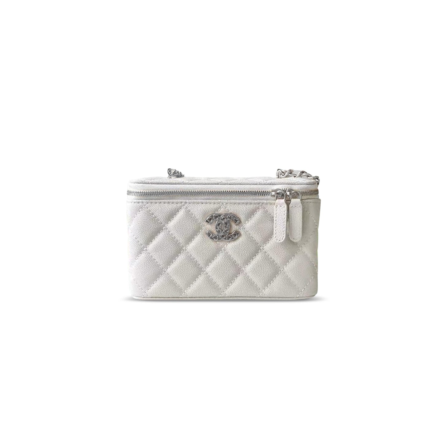 Ch**el 25p chain box bag caviar ap4530 (17*9.5*8cm)