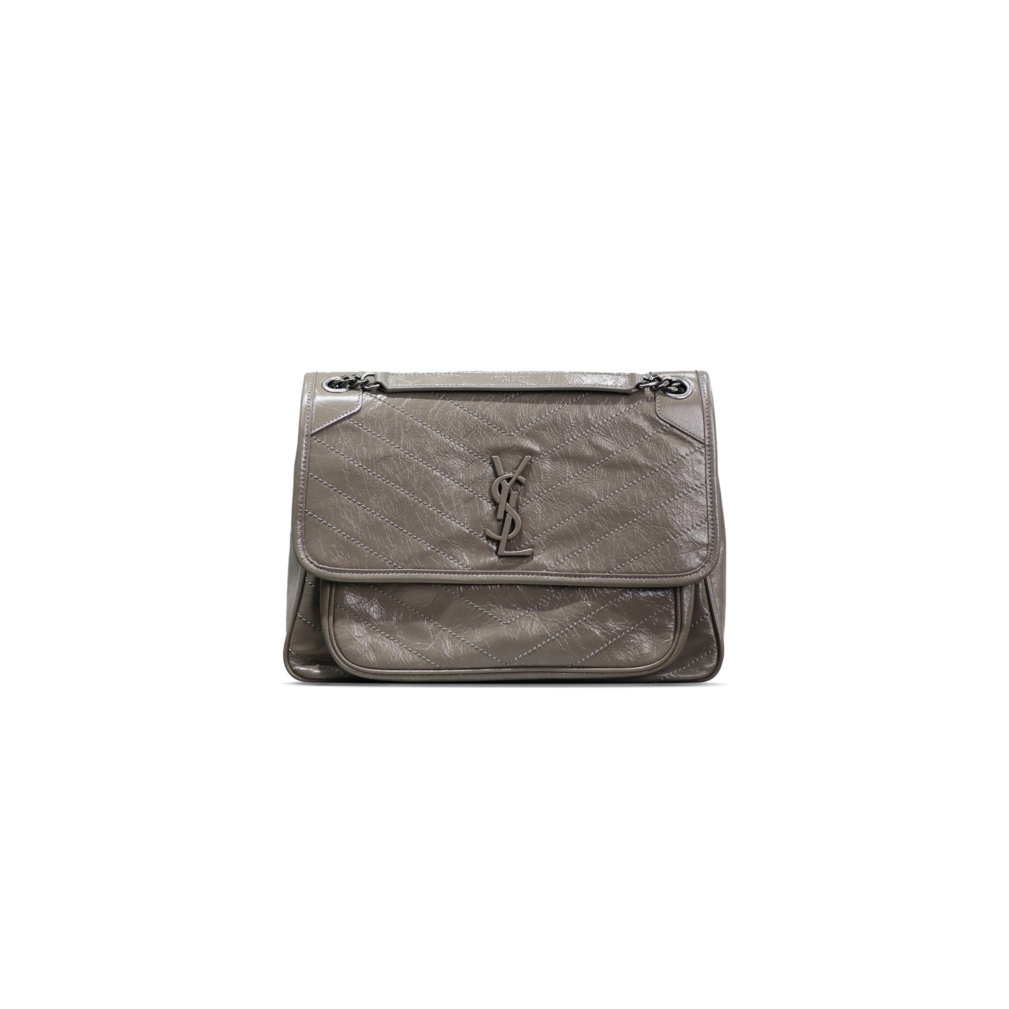 Y*L niki large in crinkled vintage leather 498830341512 (32*23*9cm)