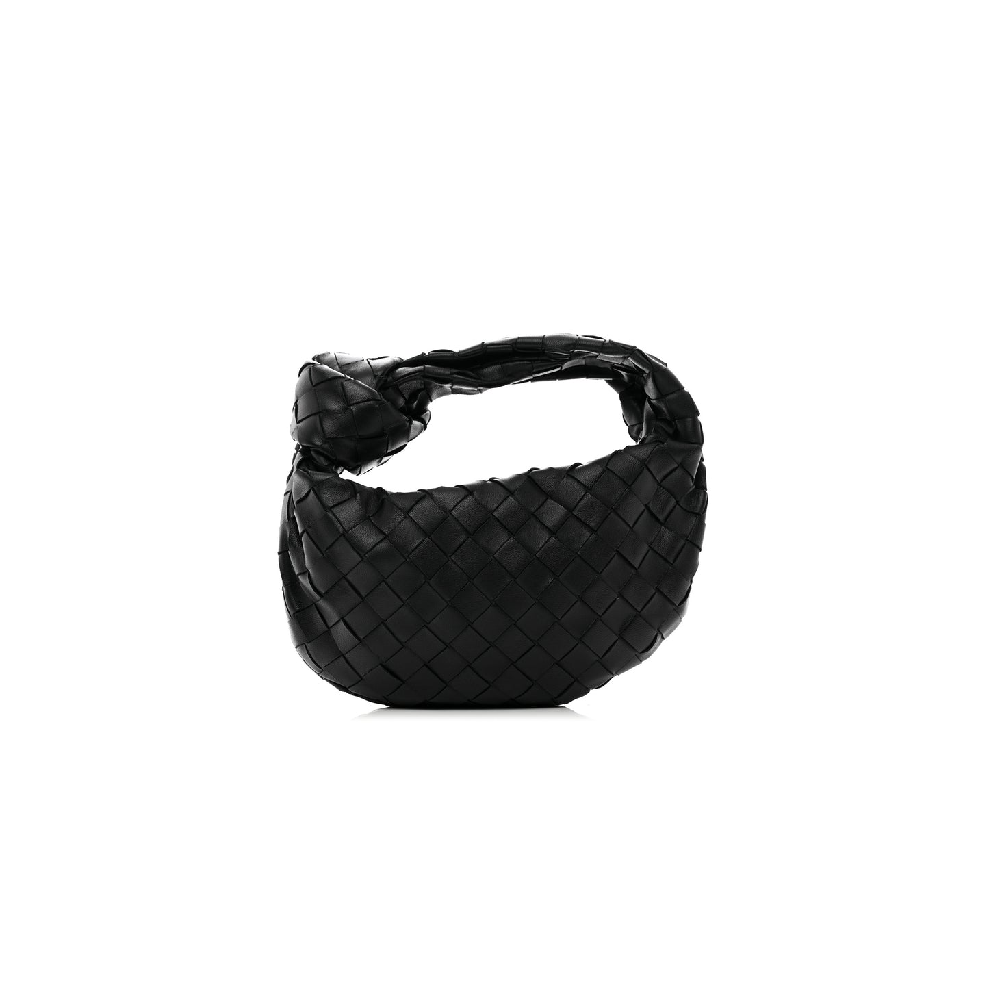 bo*te*ga Ve*ne*ta nappa intrecciato mini jodie black (25*14*6cm)