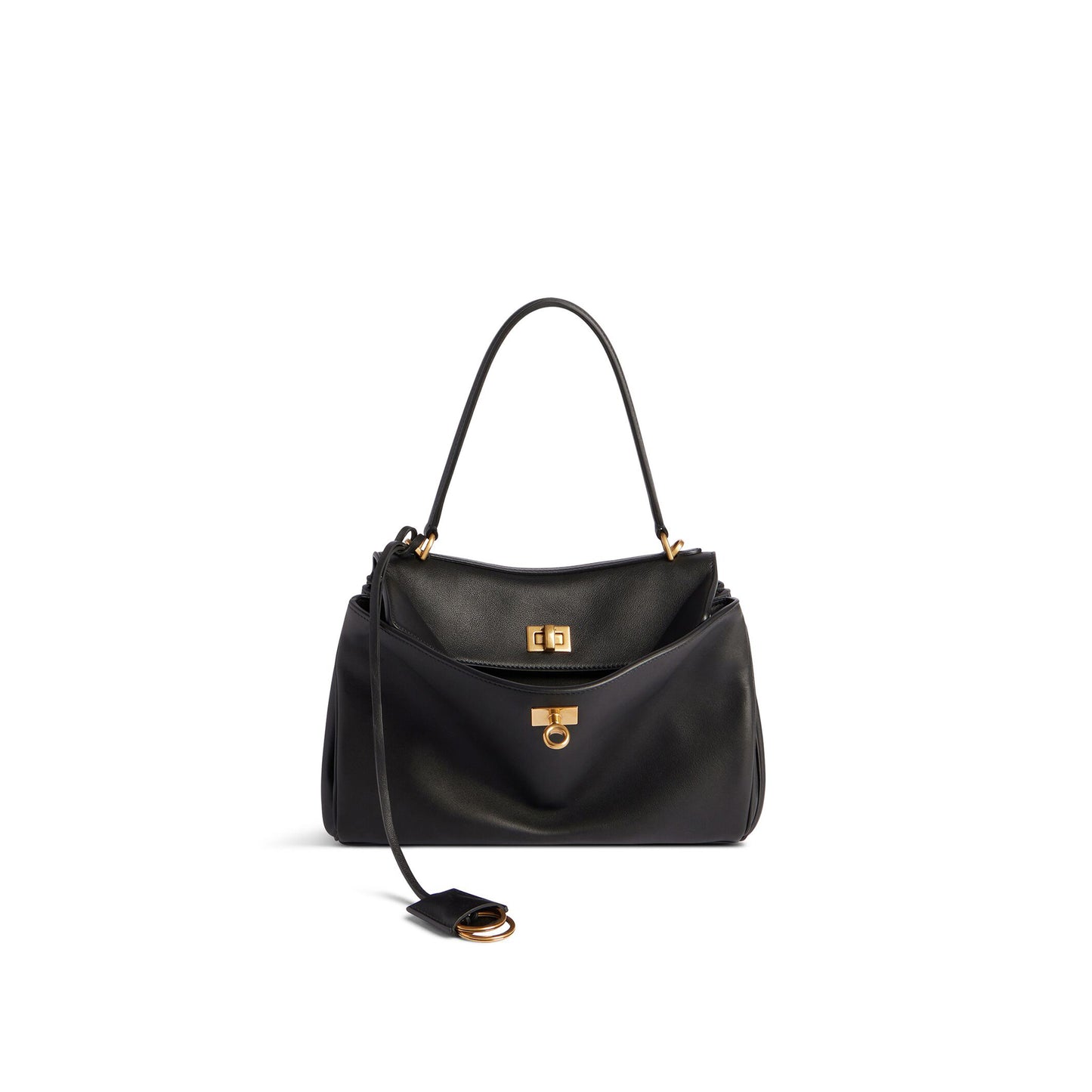 Ba*len*cia*ga rodeo small tote gold hardware (28.9*20*9.9cm)