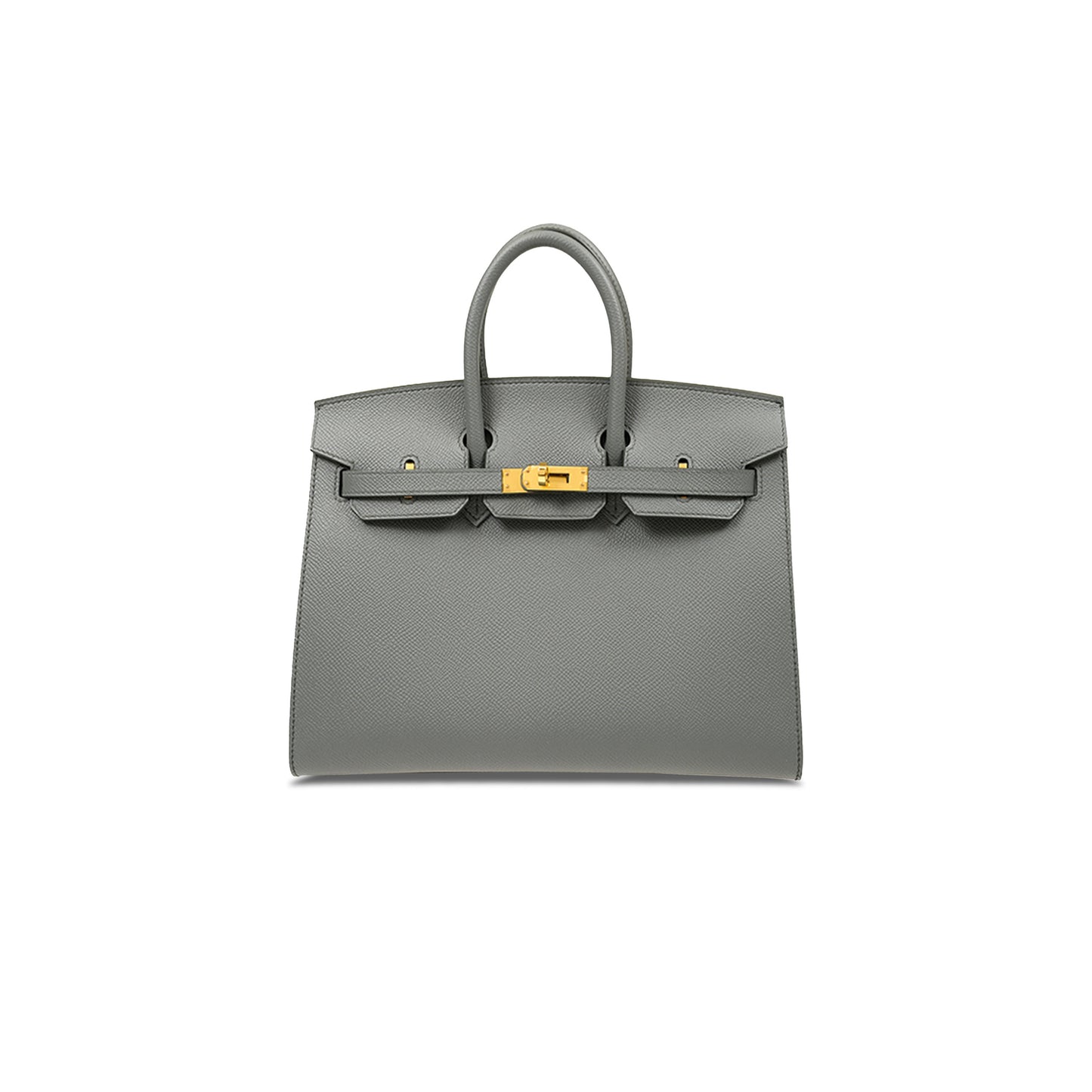 H**mes master birkin 25 epsom leather almond green gold buckle luxury bag bk2563epgpo (25*20*13cm)