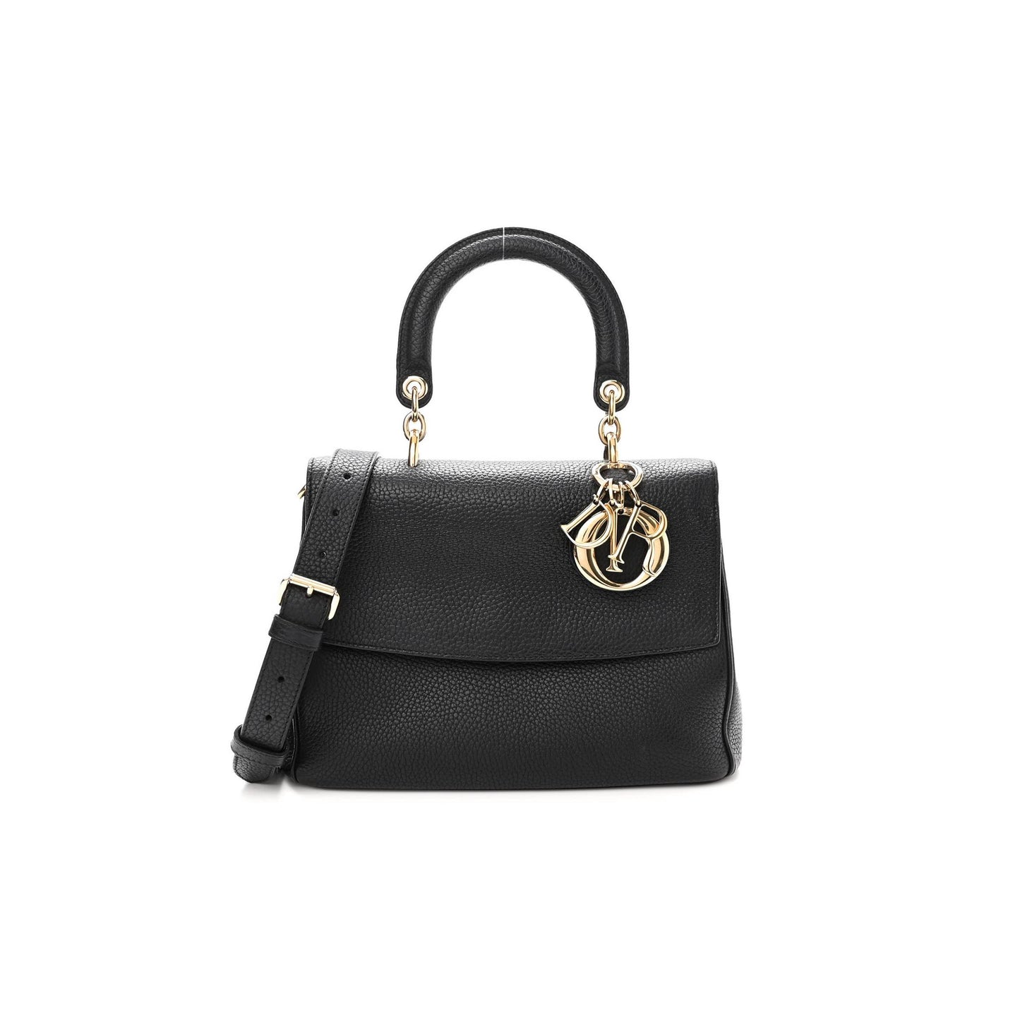 D*or bullcalf small be D*or flap black fraise (27*20*12.7cm)