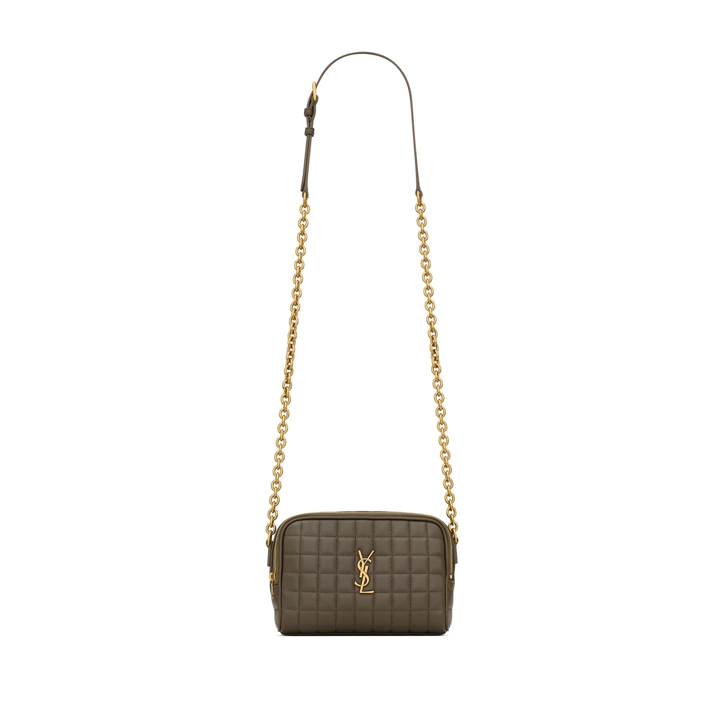 Y*L le cassandre matelassÉ carrÉ sheepskin camera bag 764809aabvp3212 (19.5*14*4cm)