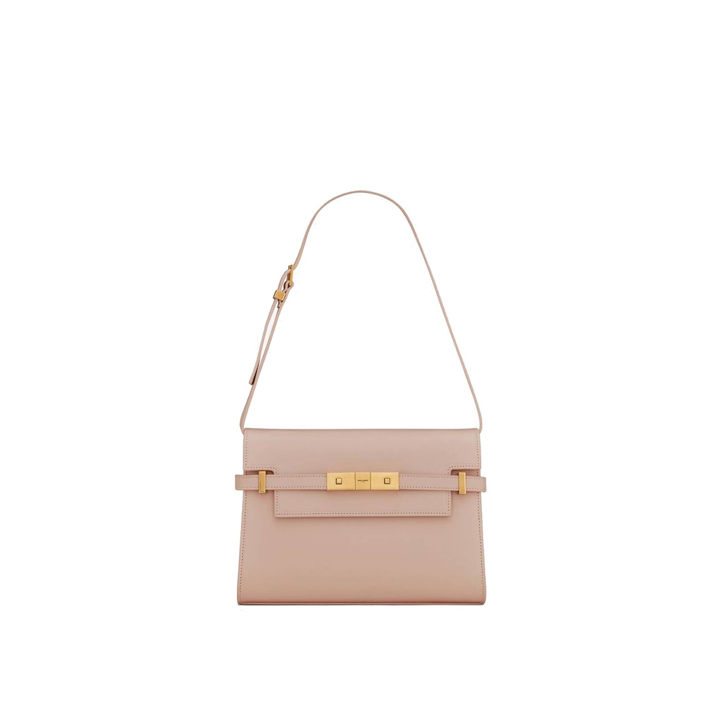 y*l manhattan small shoulder bag in box Sa**t Lau*nt leather 6756260sx0w2738 (24*17.5*6cm)