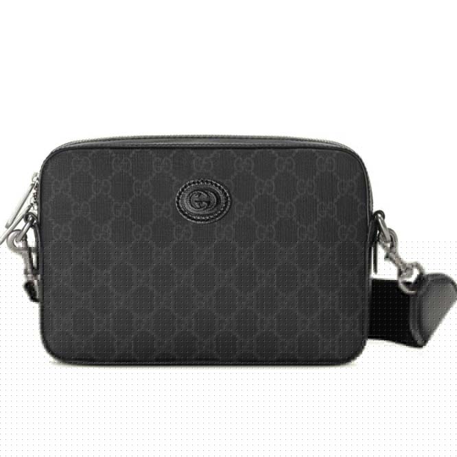 G*u*i shoulder bag with interlocking&g 703468 (24.5*16*4.5cm)