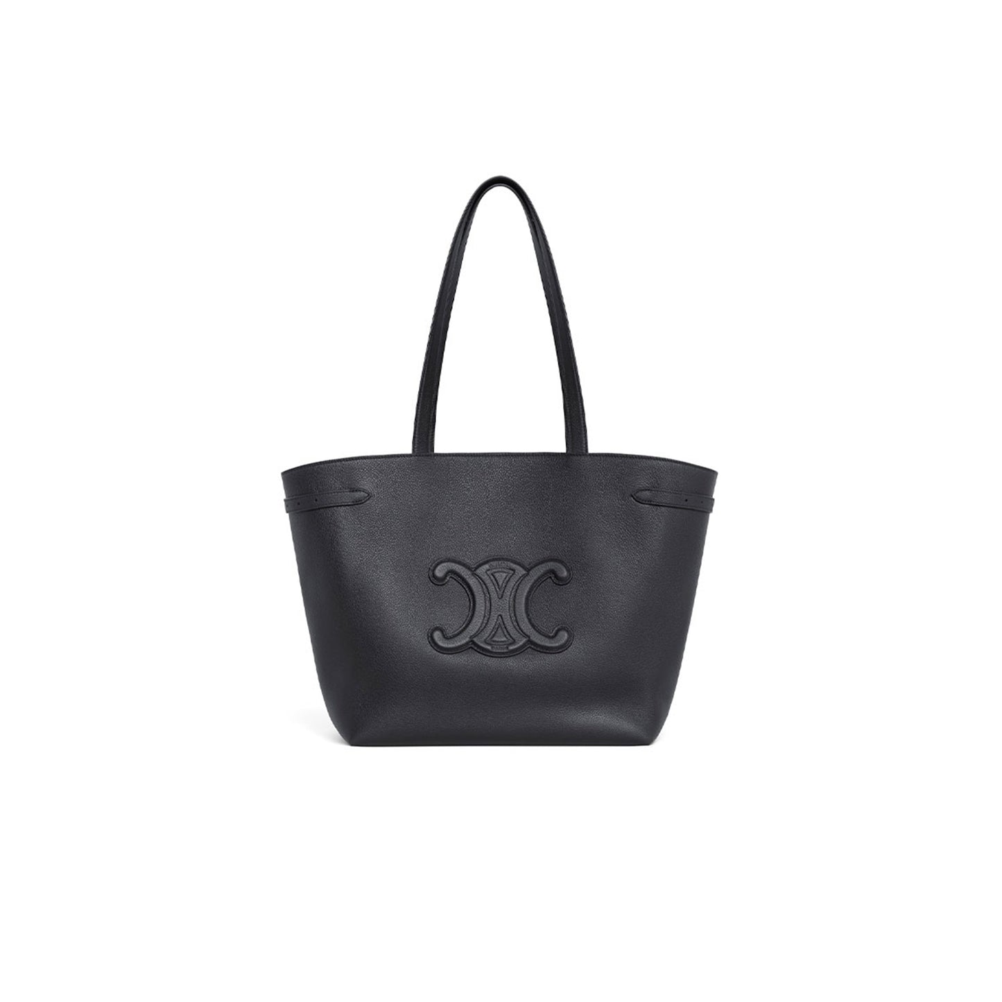 Ce1i*e medium cabas anaรs cuir triomphe in grained calfskin 116853eny.38no (54*29.5*15cm)