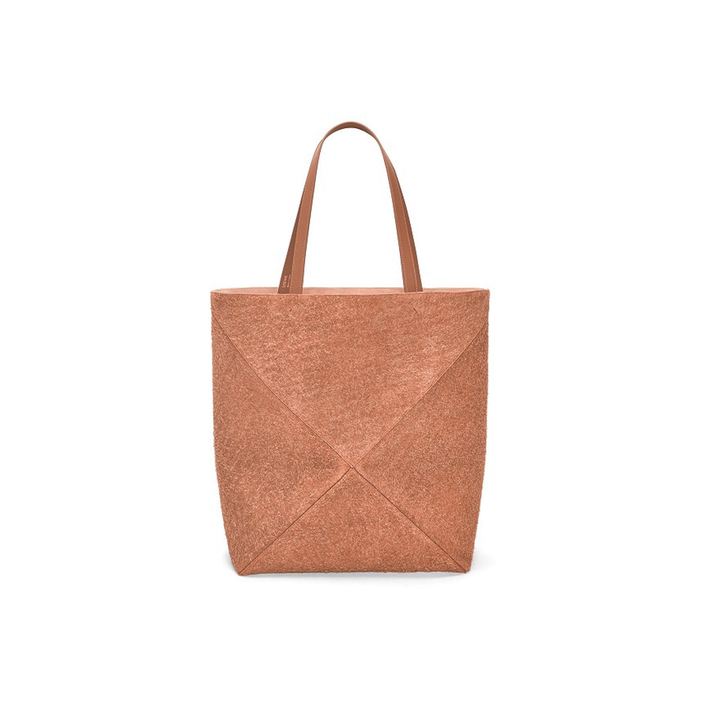 L0ew* medium puzzle fold tote in suede b510q18x01-8715 (25.5*31.5*14.5cm)
