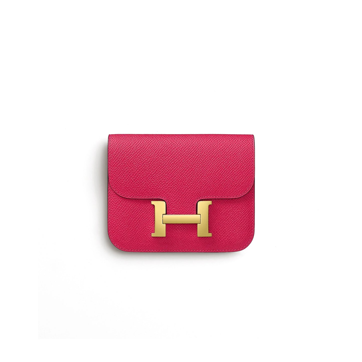 H**mes master constance slim wallet epsom h082060ccod(12.4*10.2*3cm)