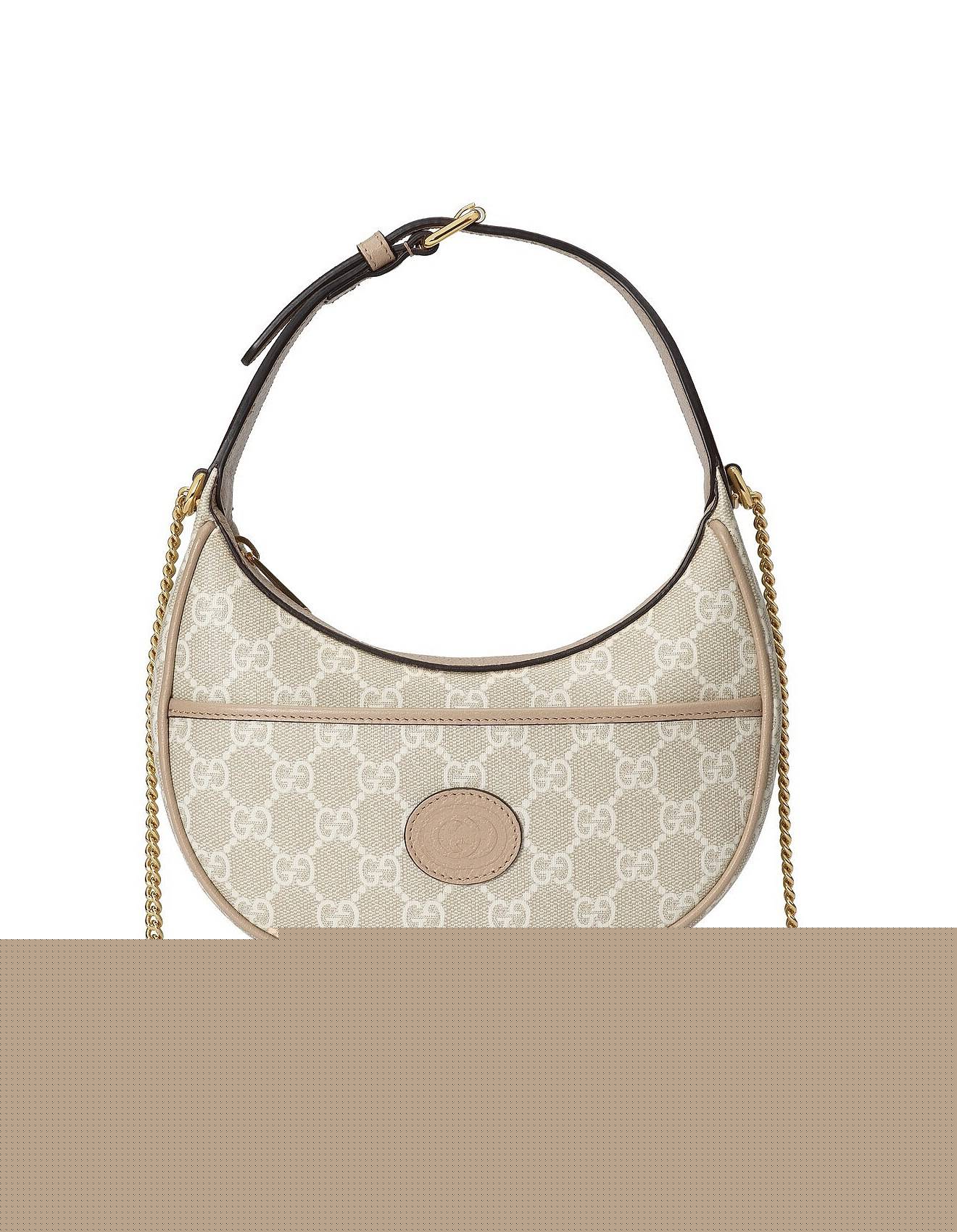 G*u*i gg half-moon-shaped mini bag 726843 (22*12.5*5cm)