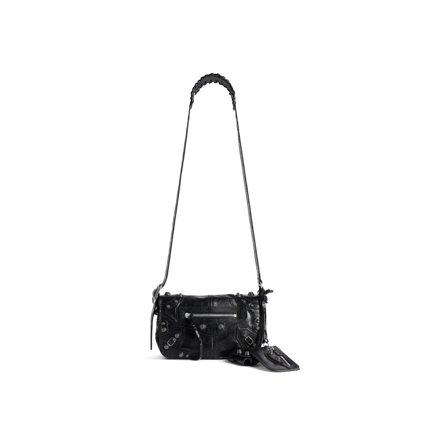 Ba*len*cia*ga men''s le cagole flap bag xs in black 719082210kr1000 (24*14*5cm)