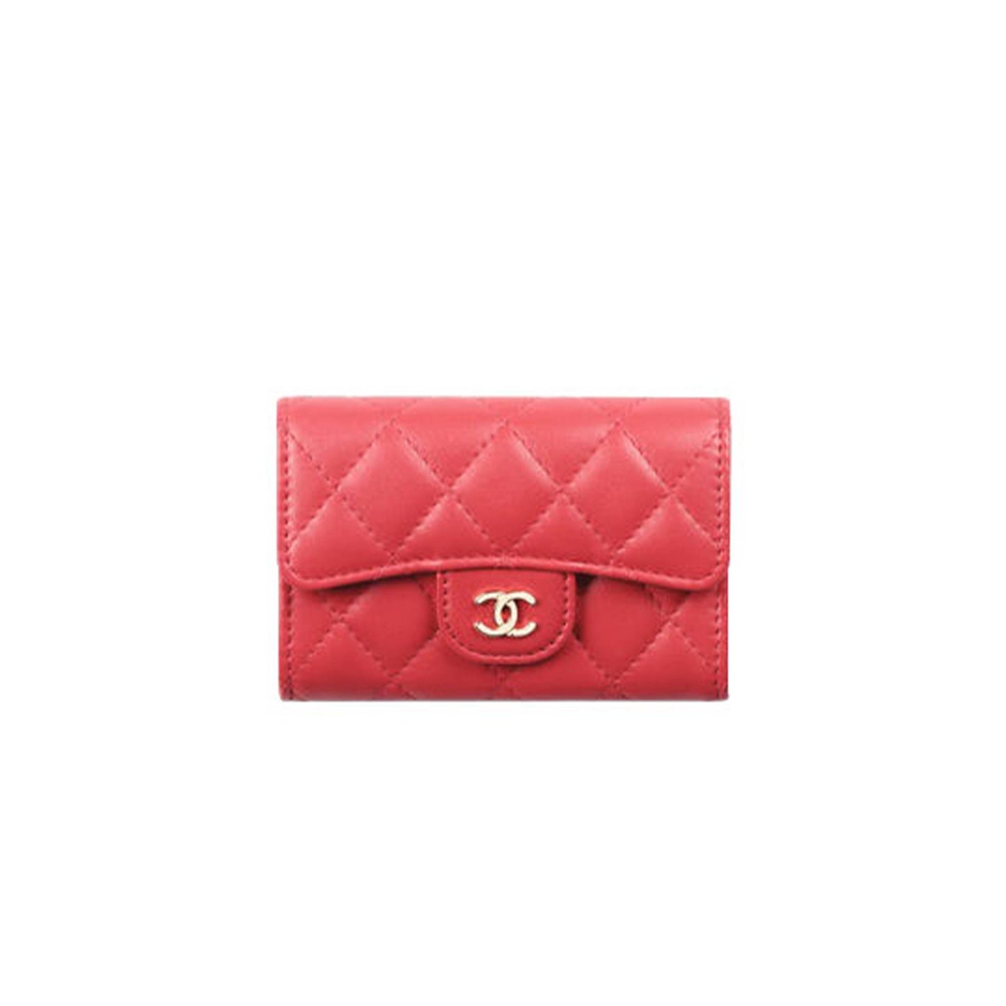 Ch*el classic card holder ap0214 y04059 ni685 (11.3*7.5*2.1cm)