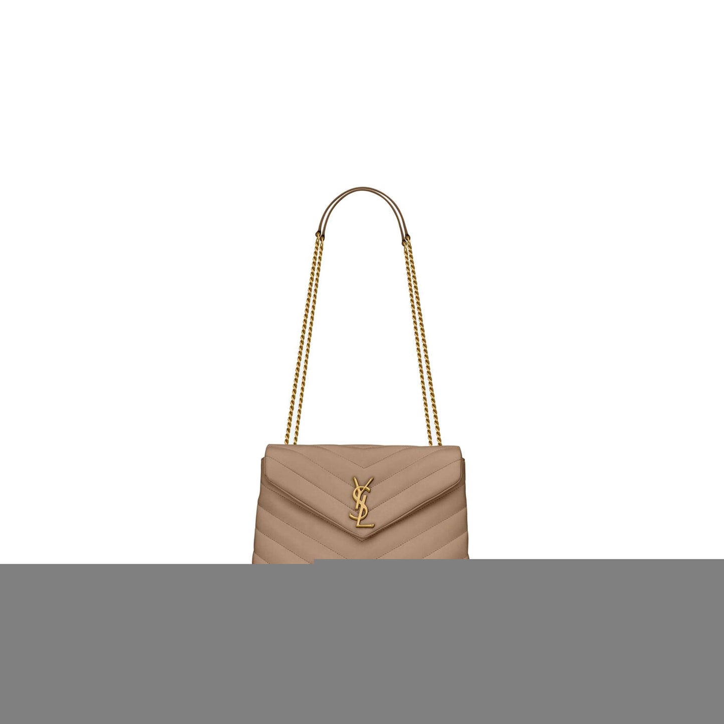 Y*L loulou small chain bag in quilted "y" leather 494699dv7272826 (23*17*9cm)